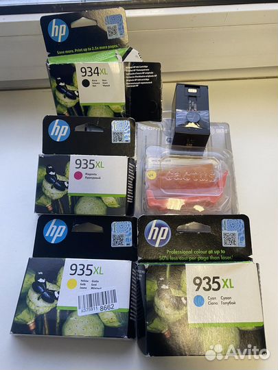 Картридж HP 935XL, 934 XL, CS-c2p26ae