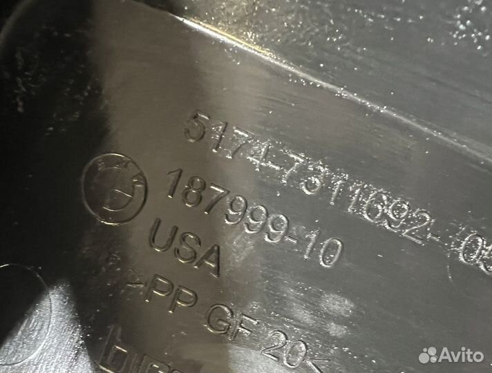 Воздуховод радиатора правый BMW X5 F15 N63