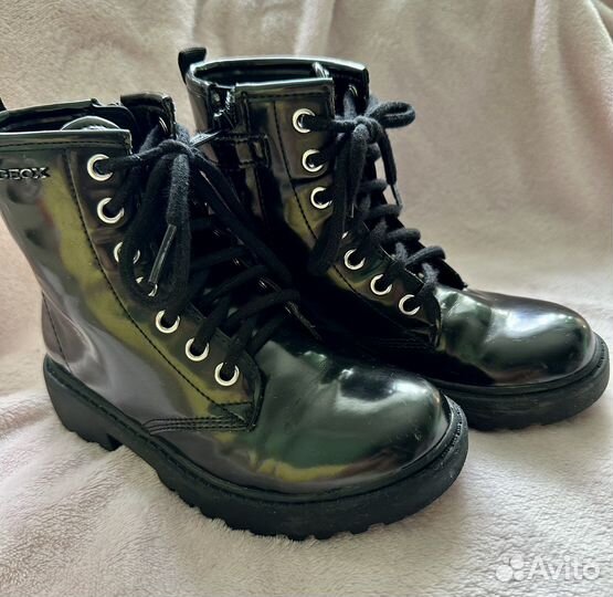 Ботинки демисезонные для девочки 29 размер Geox