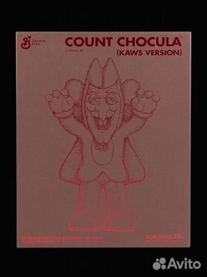 Фигура Kaws Cereal Monsters Count Chocula