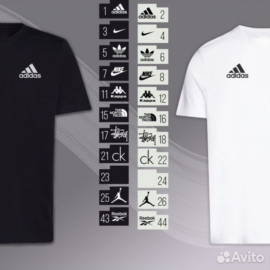Футболки adidas originals черн и другие