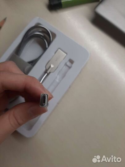 Провод для зарядки двусторонний micro USB