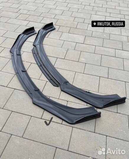 Сплиттер универсальный бампер