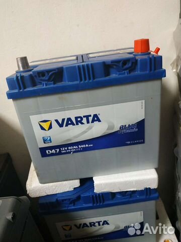 Аккумулятор 60ач D47