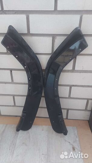 Спойлер переднего бампера универсальный