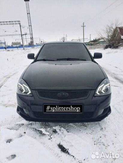 Сплиттер губа на бампер LADA