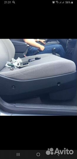 Накладки на сиденья приора и выхлоп в стиле lexus