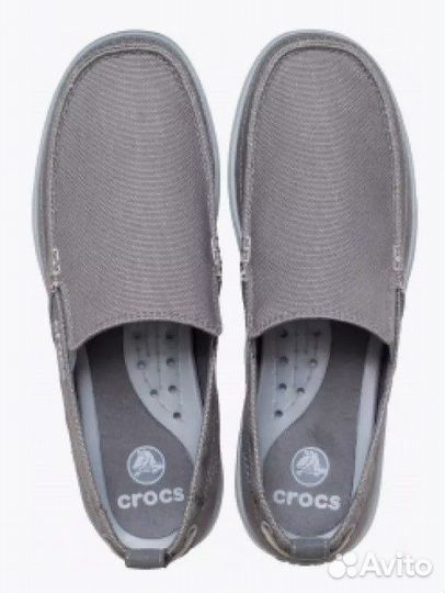 Мокасины слипоны кеды лоферы Walu Crocs 39 - 48 р