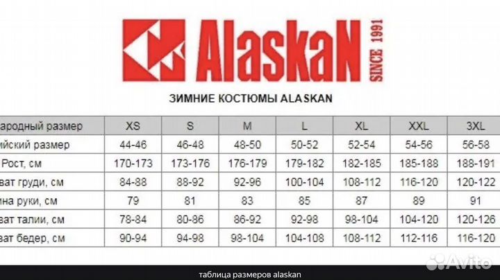 Костюм Alaskan NEW Polar M