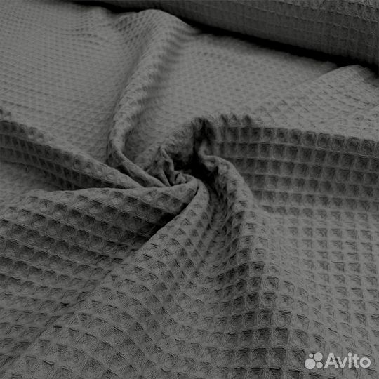 Вафельное полотно крашенное- опт крупный с фабрики