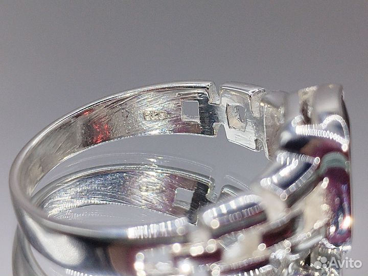 Мужской перстень серебро