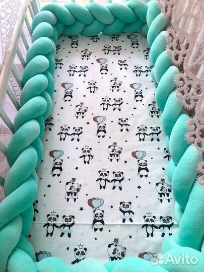 Бортик косичка пошив