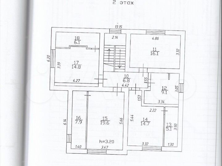 Коттедж 240 м² на участке 50 сот.