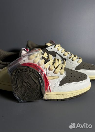 Кроссовки Travis Scott x Air Jordan 1 Люкс