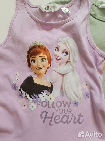 Платье для девочки hm 110 116