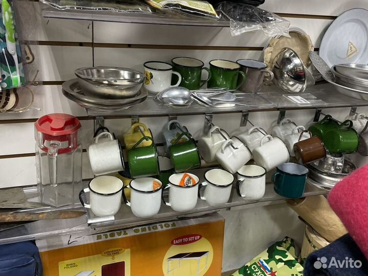 Набор столовой посуды СССР полевой армейской