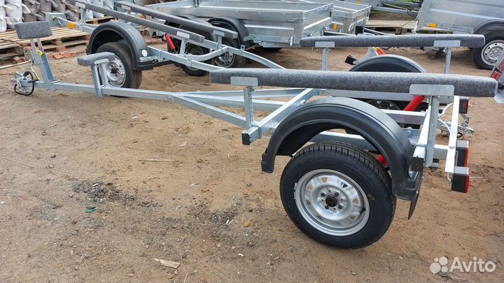 Прицеп для лодки пвх, лодочный прицеп оцинкованный