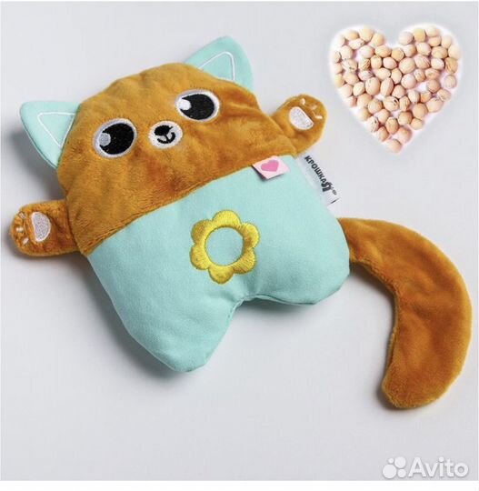 Грелка для новорожденных с вишневыми косточками