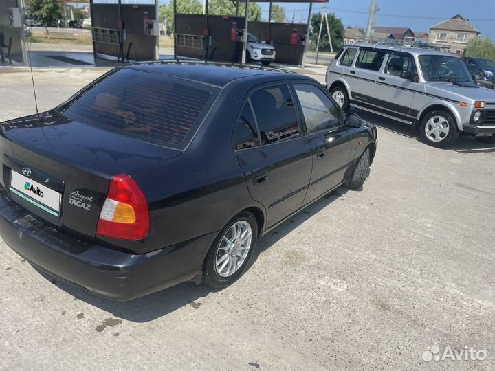 Hyundai Accent 1.5 МТ, 2008, 220 000 км