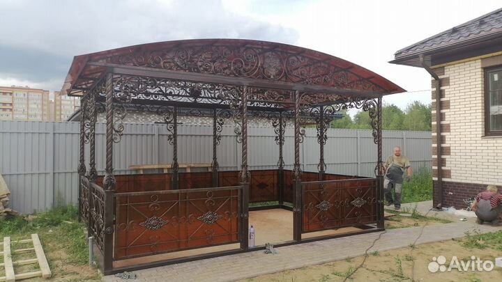 Беседки, навесы, перила, входные группы