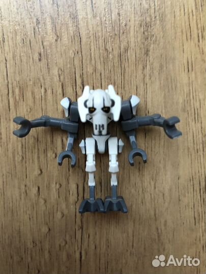 Lego Star Wars минифигурка генерал Гривус