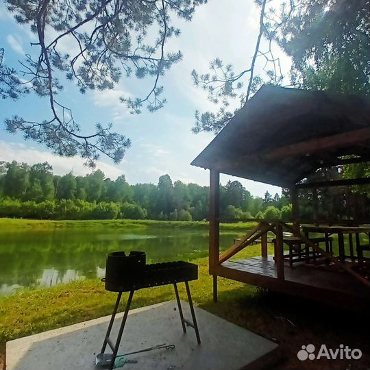 Аренда беседки у воды