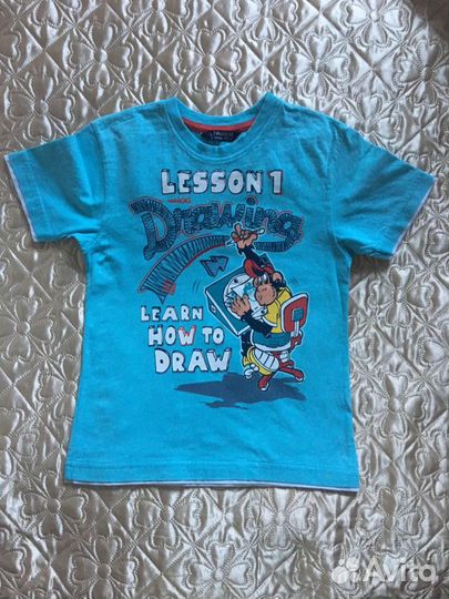Футболка на мальчика 5-6 лет