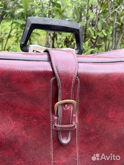 Чемодан кожзам СССР 70-80 гг Винтаж Реквизит