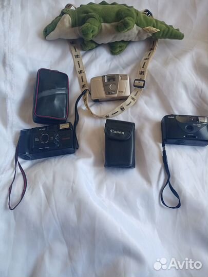 Пленочный фотоаппарат premier, Canon, Kodak