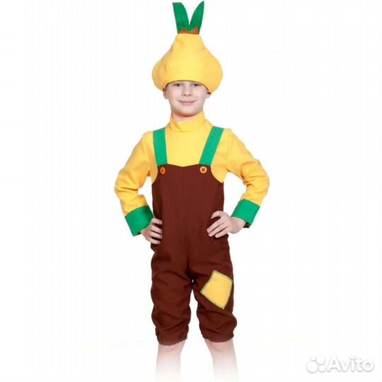 Костюм огурец, чеснок, горох, кабачок, лук и бакла