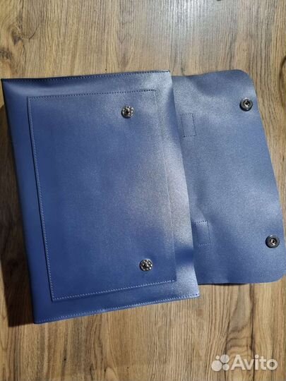 Сумка для ноутбука синяя