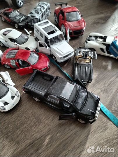 Машинки металлические модельки