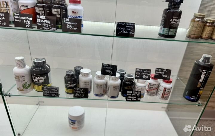 Остатки спортивого питания