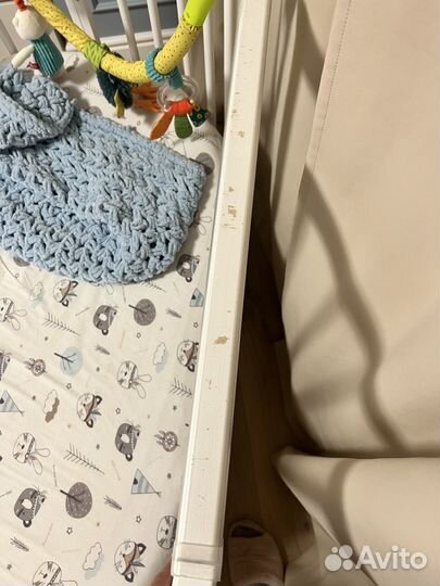 Детская кроватка трансформер Dreams с маятником