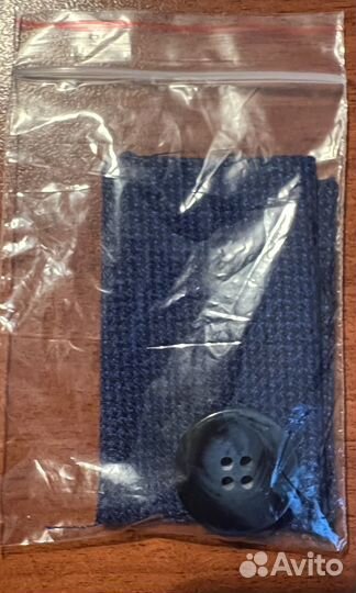 Мужской классический костюм синий