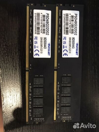 Оперативная память ddr4 Patriot