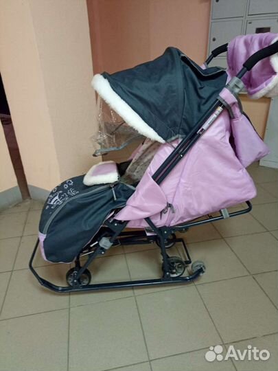 Санки коляска ника