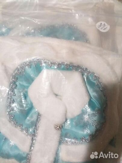 Костюм снегурочки новый девочке