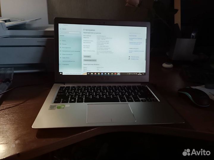 Ноутбук asus zenbook UX303L