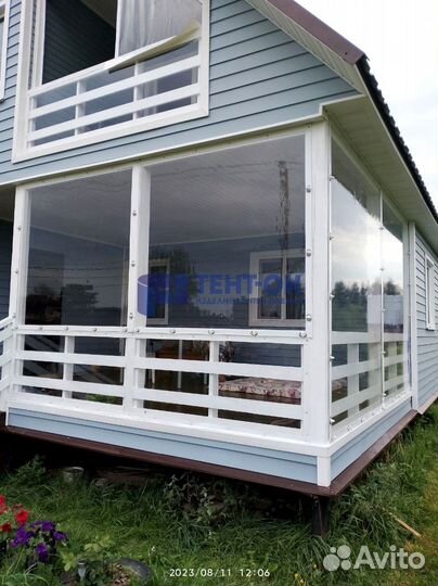 Мягкие окна для террас