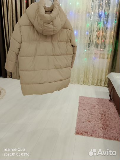 Пуховик зимний женский 52 54