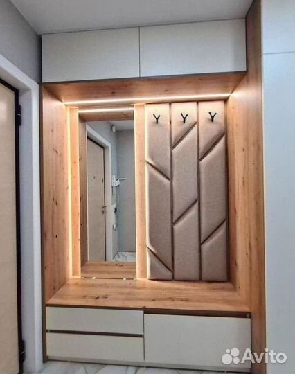 Шкаф в прихожую по индивидуальным размерам