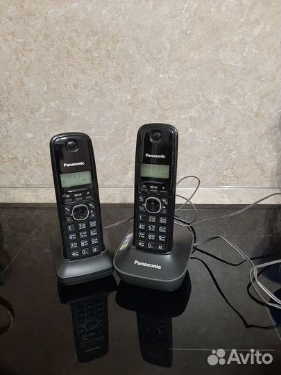 Радиотелефон panasonic 2 трубки