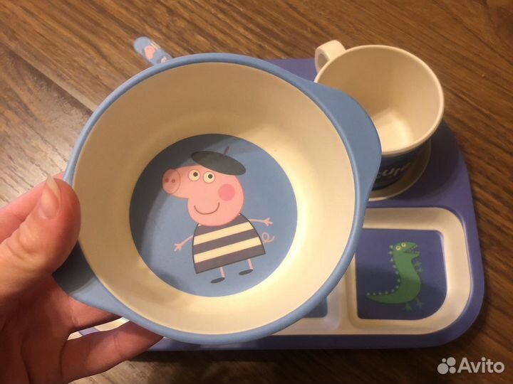 Бамбуковая посуда для детей