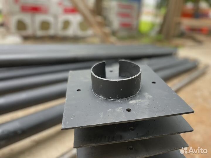 Винтовые сваи/производство/монтаж