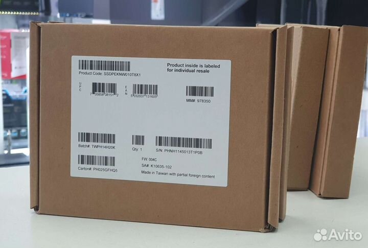 Жёсткий диск SSD M.2 1TB Intel P660 ssdpeknw010T8