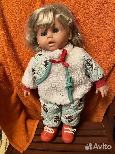 Кукла ГДР высотой примерно 50см