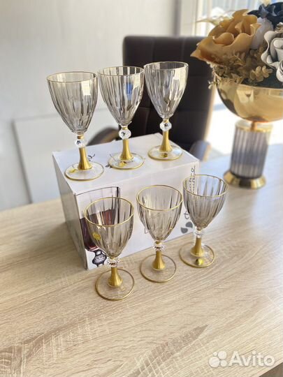 Фужеры турецкие новые 6шт