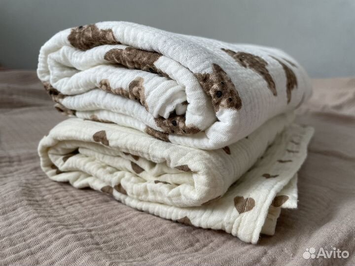 Новая муслиновая пеленка для малышей