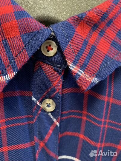 Tommy hilfiger рубашка S наличие сторого оригинал